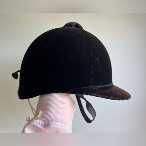 Windsor Black Riding Helmet